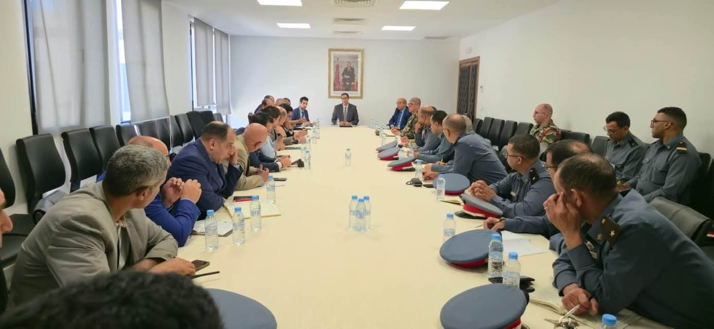 النيابة العامة بالداخلة تعقد اجتماعها التنسيقي الثاني مع مصالح الشرطة القضائية: تشخيص الواقع وتأكيد على احترام الزمن القضائي