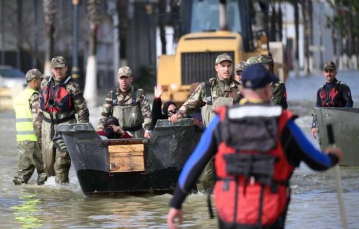 القصر الكبير تعيش حالة شبه فراغ وسط استنفار غير مسبوق تحسباً لاحتمال فيضانات وادي اللوكوس ..