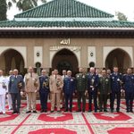 المفتش العام للقوات المسلحة الملكية يستقبل رئيس أركان القوات المسلحة بدولة الإمارات العربية المتحدة